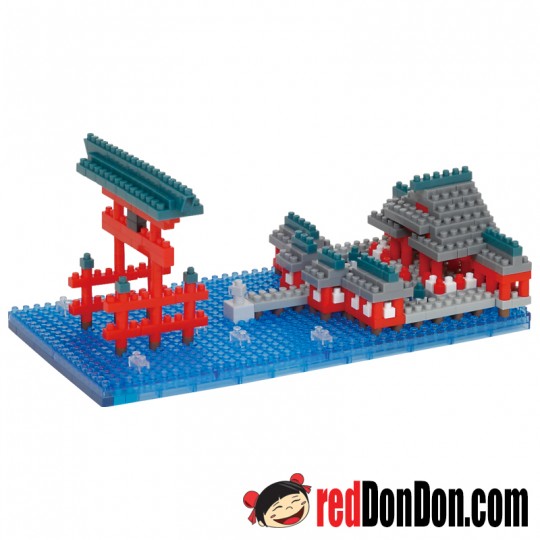 NBH-222 嚴島神社大鳥居 ITSUKUSHIMA SHRINE nanoblock