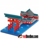 NBH-222 嚴島神社大鳥居 ITSUKUSHIMA SHRINE nanoblock