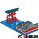 NBH-222 嚴島神社大鳥居 ITSUKUSHIMA SHRINE nanoblock