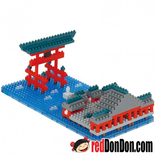 NBH-222 嚴島神社大鳥居 ITSUKUSHIMA SHRINE nanoblock