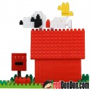 NBH-228 史努比屋 SNOOPY HOUSE nanoblock