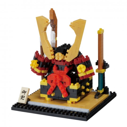 NBH-240 日本武士盔甲 JAPANESE WARRIOR HELMET nanoblock