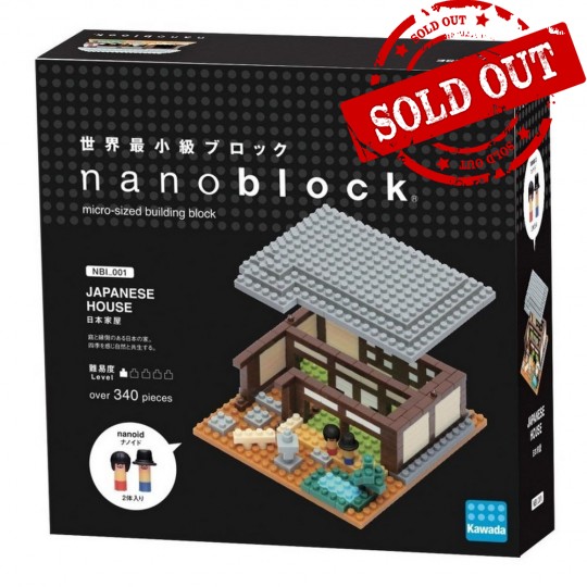 NBI-001 nanoblock 日本傳統屋 TRANDITIONAL JAPANESE HOUSE