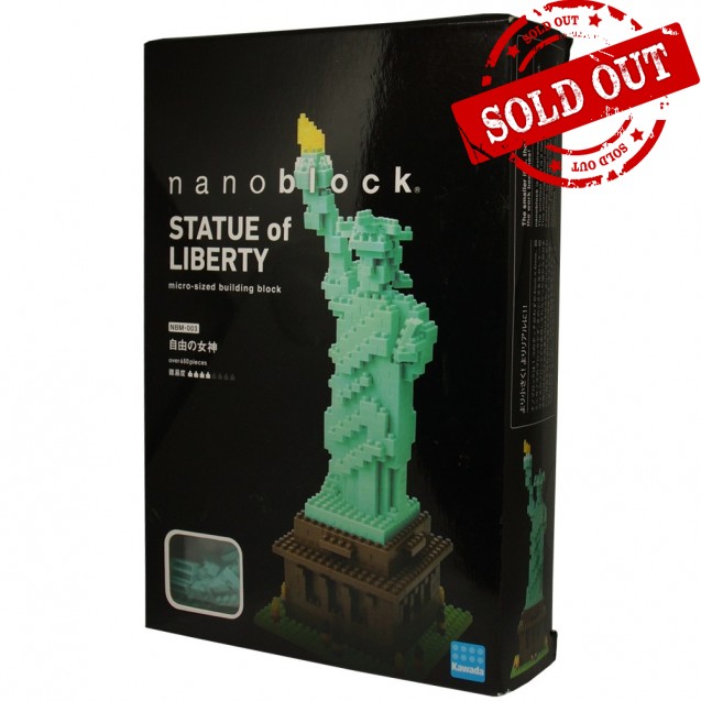 NBM-003 nanoblock STATUE of LIBERTY 自由女神