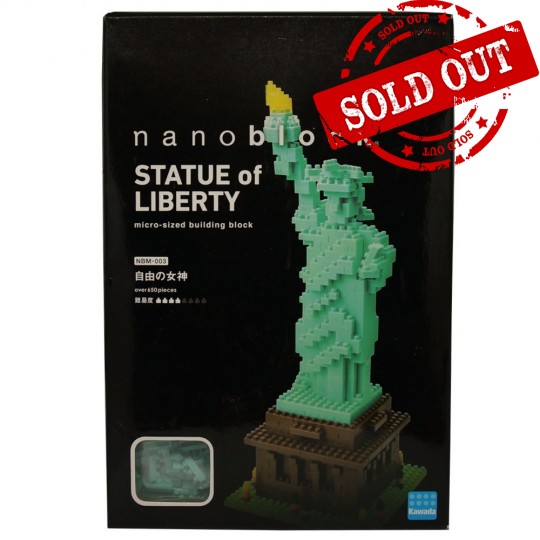 NBM-003 nanoblock STATUE of LIBERTY 自由女神