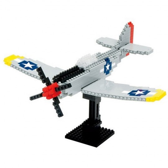 NBM-005 nanoblock P-51 北美野馬式戰鬥機 Mustang