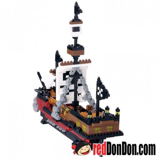 NBM-011 海盜船 PIRATE SHIP nanoblock