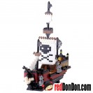 NBM-011 海盜船 PIRATE SHIP nanoblock