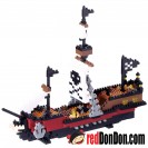 NBM-011 海盜船 PIRATE SHIP nanoblock