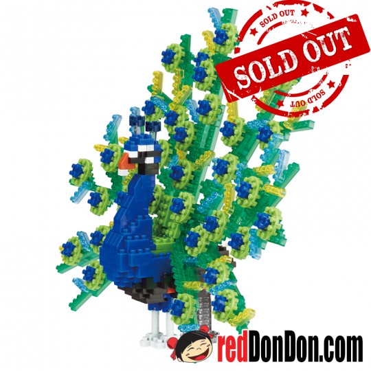 NBM-023 孔雀 (別注紀念版) PEACOCK DX nanoblock