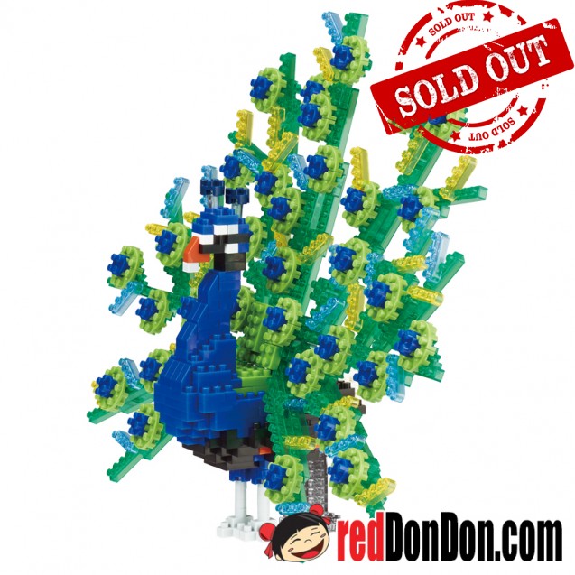NBM-023 孔雀 (別注紀念版) PEACOCK DX nanoblock
