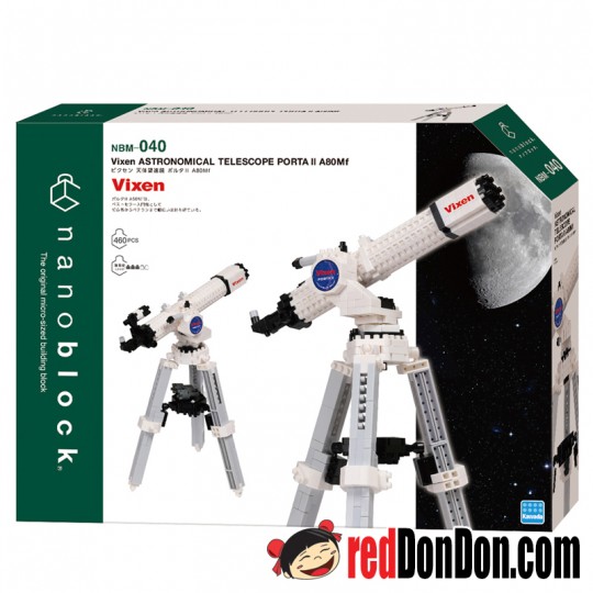 NBM-040 經緯儀天文望遠鏡 VIXEN ASTRONOMICAL TELESCOPE PORTA II A80Mf nanoblock