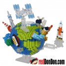 NBM-041 地球與月球 PLANET EARTH & THE MOON nanoblock