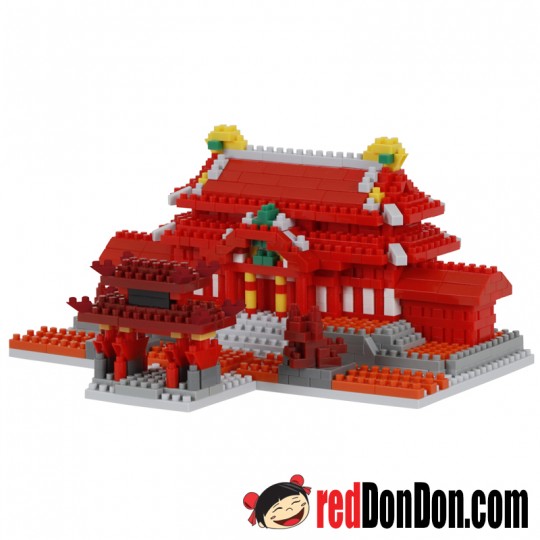 NBM-030	日本沖繩 - 首里城 SHURI CASTLE nanoblock