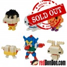 NBMC-06 蠟筆小新(迷你版) CRAYON SHIN CHAN nanoblock 一套6款 (一整盒必中一套)