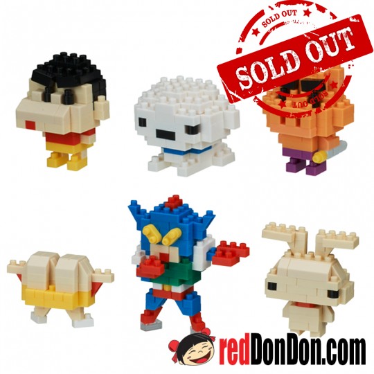 NBMC-06 蠟筆小新(迷你版) CRAYON SHIN CHAN nanoblock 一套6款 (一整盒必中一套)
