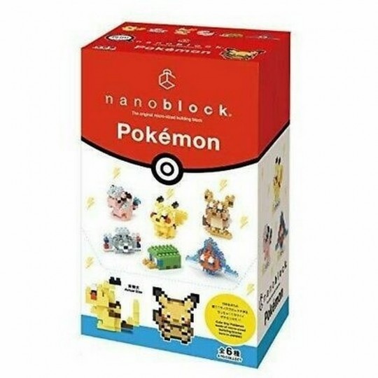 NBMC-08 Pokémon MINI CHARACTERS TYPE ELECTRIC 電屬性系列 (1盒6款)