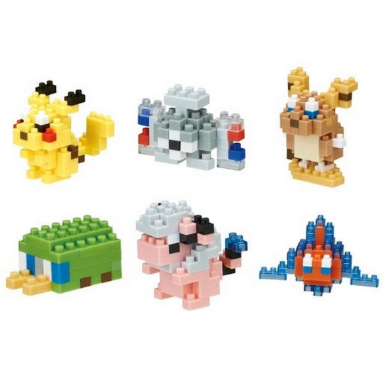 NBMC-08 Pokémon MINI CHARACTERS TYPE ELECTRIC 電屬性系列 (1盒6款)