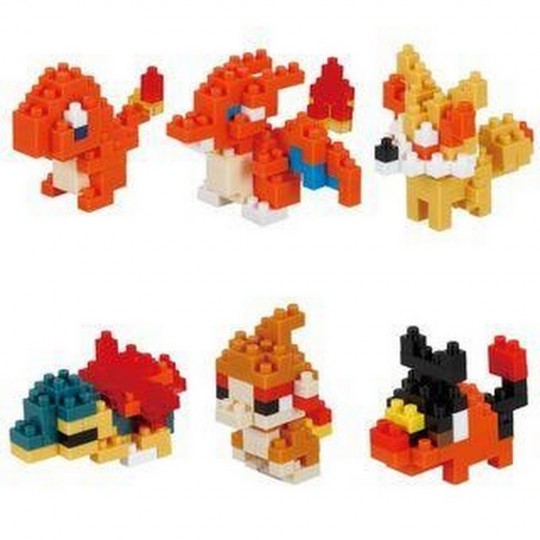 NBMC-11 Pokémon MINI CHARACTERS TYPE FIRE 火炎型系列 (1盒6款)