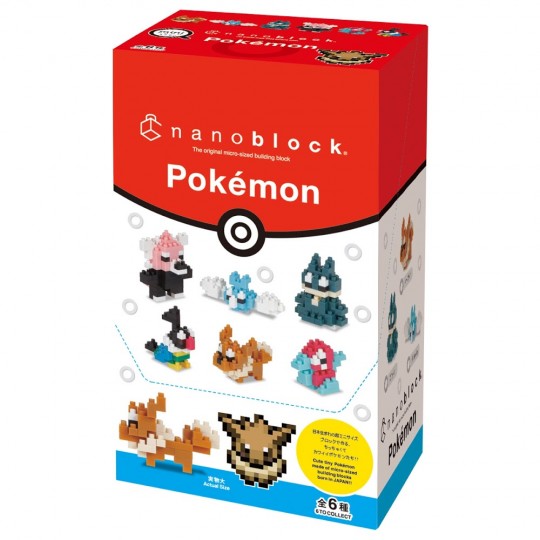 NBMC-14 nanoblock Pokémon主要角色(迷你版)TYPE: NORMAL