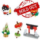NBMC-15 nanoblock 迷你抽包(緣起物) LUCKY CHARMS