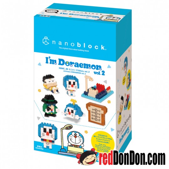NBMC-38 哆啦A夢 I’m Doraemon vol.2 nanoblock (1盒6款)