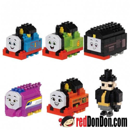 NBMC-51 湯瑪士小火車 (迷你版) mininano Thomas & Friends nanoblock (1盒6款)