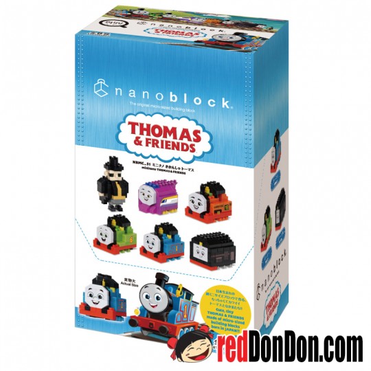 NBMC-51 湯瑪士小火車 (迷你版) mininano Thomas & Friends nanoblock (1盒6款)