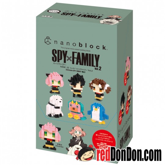 NBMC-55 間諜家家酒 第二彈 mininano SPY×FAMILY vol.2 nanoblock