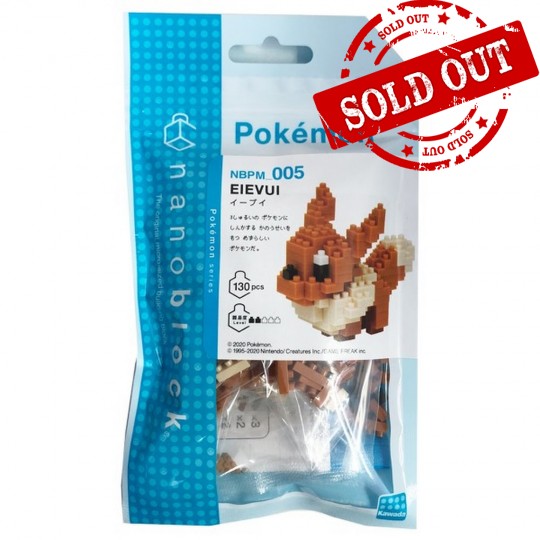 NBPM-005 nanoblock Pokémon EEVEE / EIEVUI 伊布