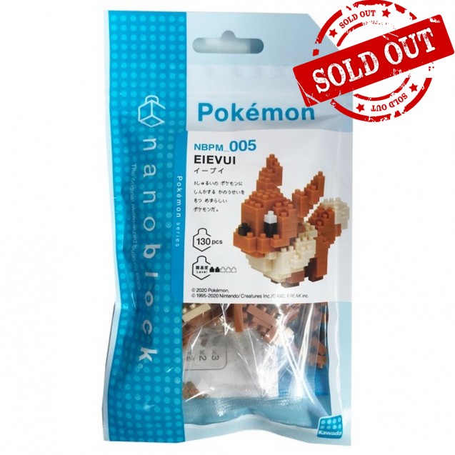 NBPM-005 nanoblock Pokémon EEVEE / EIEVUI 伊布