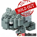 NBPM-016 Pokémon 妙娃種子復刻珍藏版 BULBASAUR / FUSHIGIDANE MONOTONE nanoblock