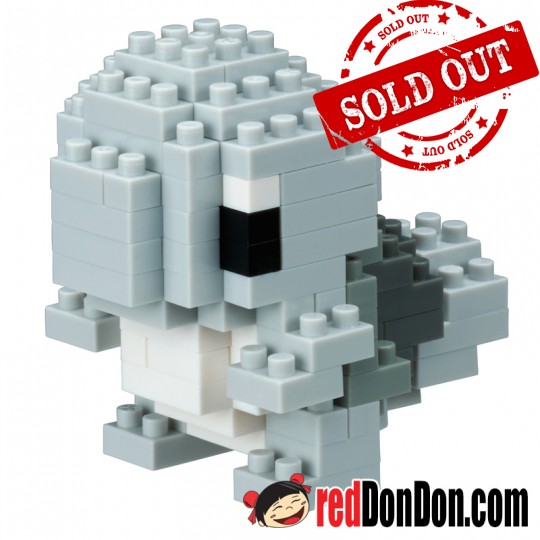 NBPM-017 Pokémon 傑尼龜復刻珍藏版 ZENIGAME MONOTONE nanoblock