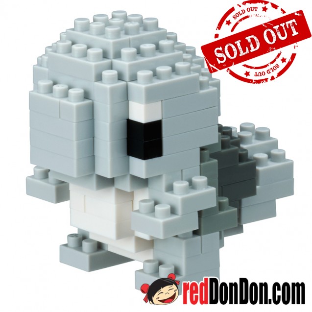 NBPM-017 Pokémon 傑尼龜復刻珍藏版 ZENIGAME MONOTONE nanoblock