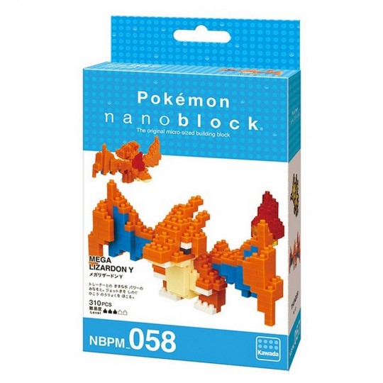 NBPM-058 nanoblock Pokémon MEGA LIZARDON Y