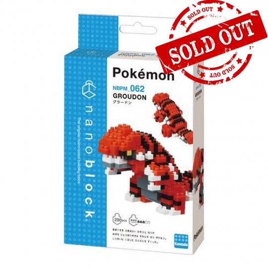 NBPM-062 nanoblock Pokémon Groudon