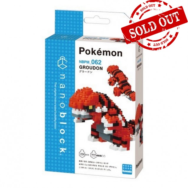 NBPM-062 nanoblock Pokémon Groudon