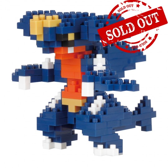 NBPM-075 nanoblock Pokémon 烈咬陸鯊