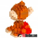 NBPM-078 小火焰猴 CHIMCHAR / HIKOZARU nanoblock Pokémon