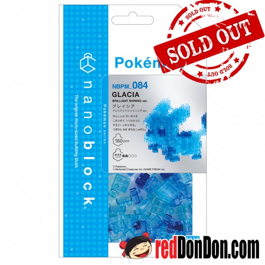 NBPM-084 冰伊布 GLACIA (別注閃爍珍藏版) nanoblock Pokémon