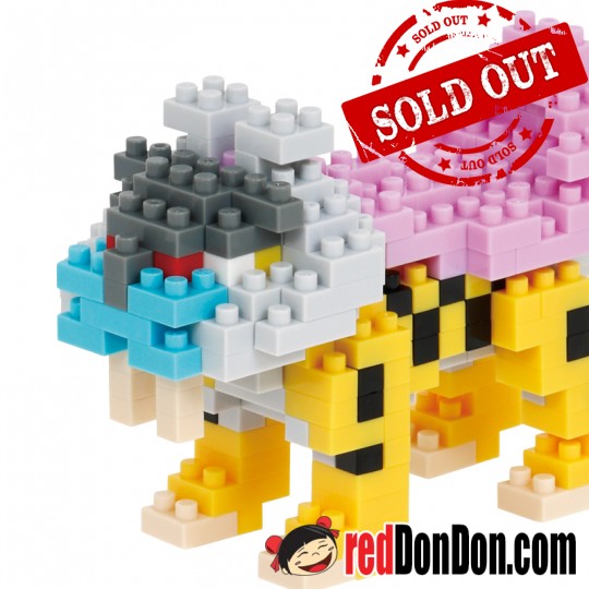 NBPM-089 雷公 RAIKOU nanoblock Pokémon