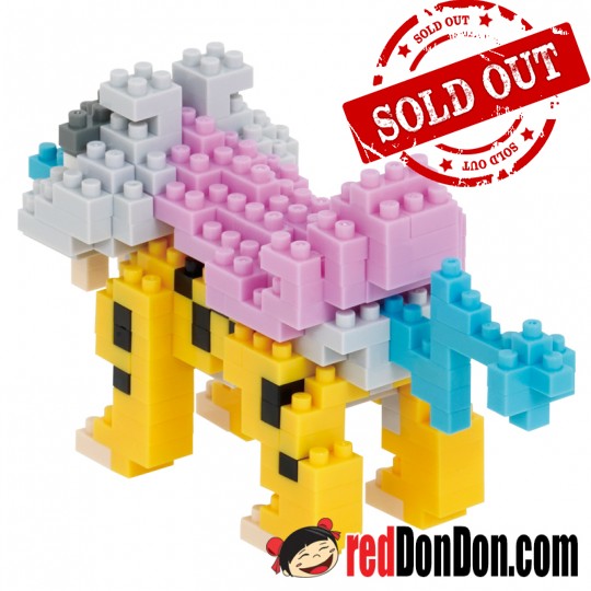 NBPM-089 雷公 RAIKOU nanoblock Pokémon