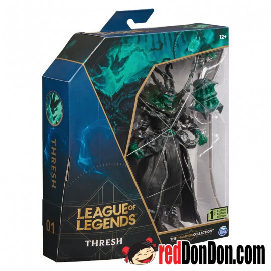 LOL 英雄聯盟 6" 瑟雷西 鍊魂獄長 Thresh Action Figure, League of Legends, Spin Masters