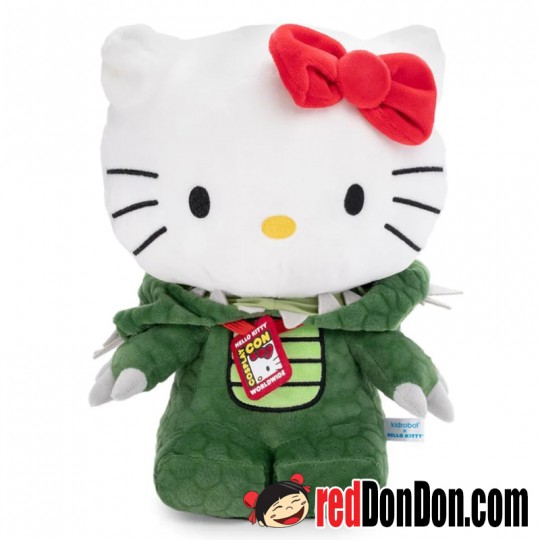 Hello Kitty Kaiju Dinosaur Cosplay 16 inch Plush