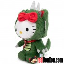 Hello Kitty Kaiju Dinosaur Cosplay 16 inch Plush