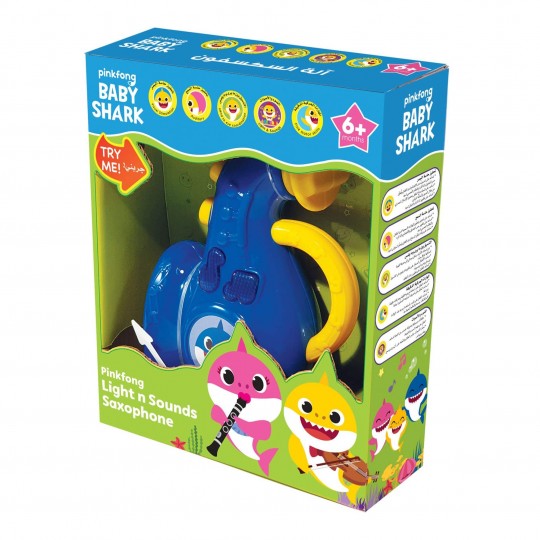 Pinkfong Babyshark 聲光 色士風 Light & Sound Saxophone 